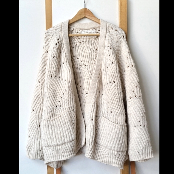 Pink Martini Sweaters Chunky Oversized Sweater Cardigan Poshmark